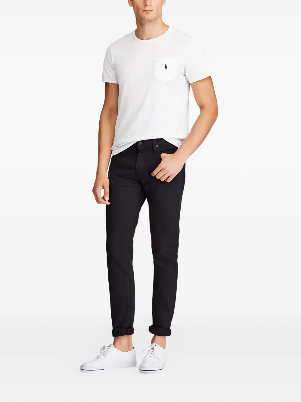 Polo Ralph Lauren Stretch jeans Zwart