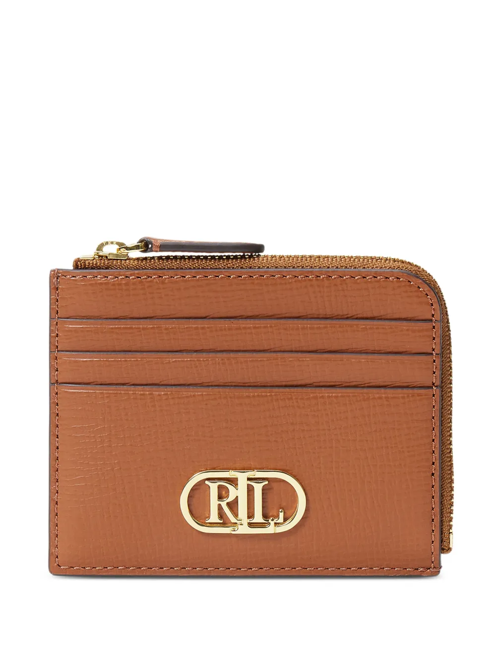 Lauren Ralph Lauren zip wallet - Marrone
