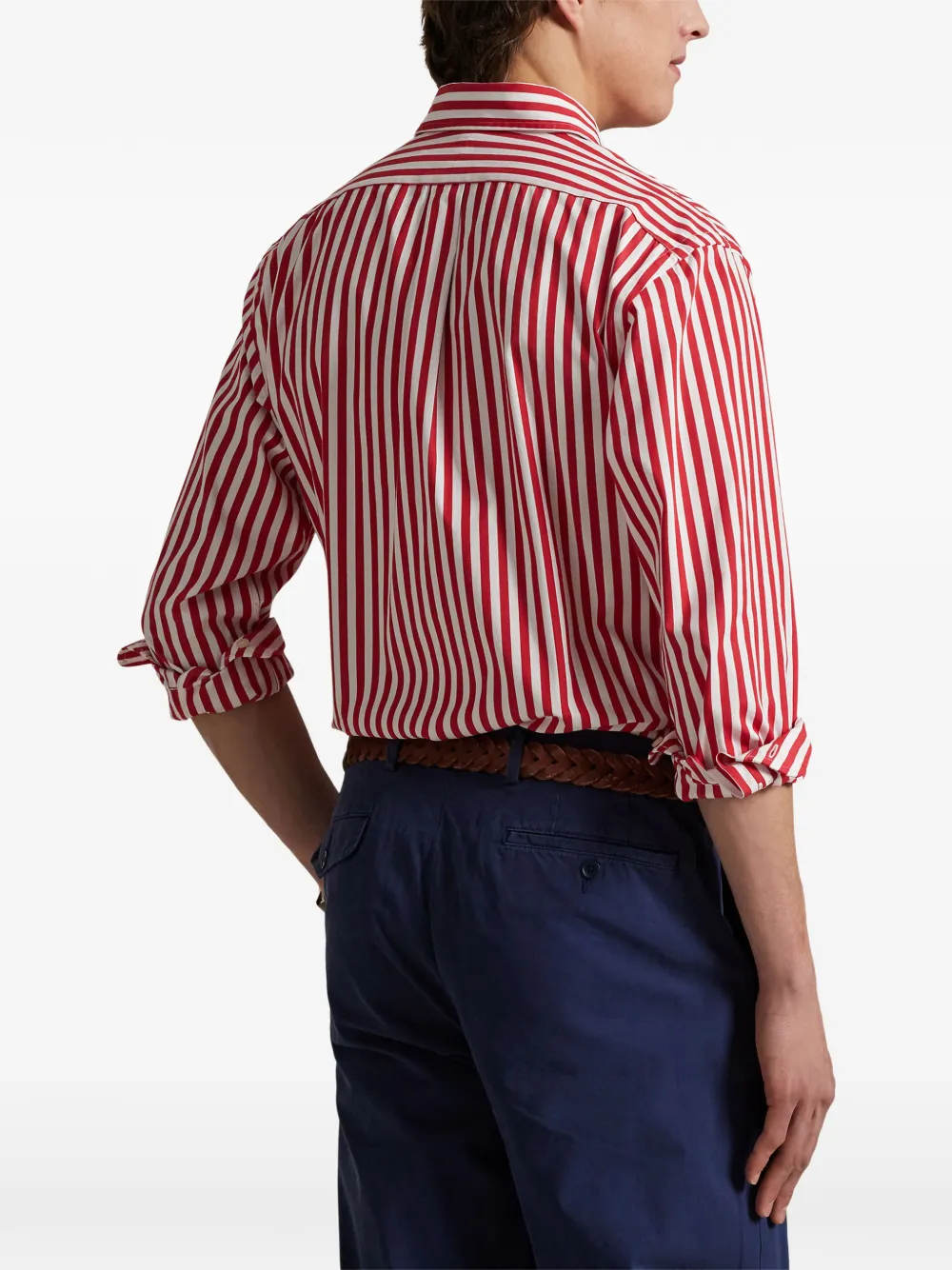 Polo Ralph Lauren Gestreept overhemd Rood