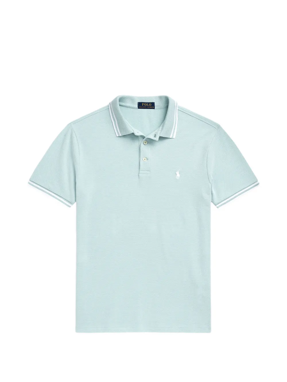 Polo Ralph Lauren striped-trim polo shirt - Grün