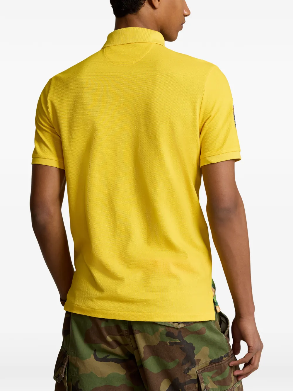 Polo Ralph Lauren Poloshirt met print Geel
