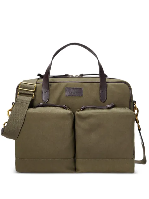 Polo Ralph Lauren zip-pockets messenger bag