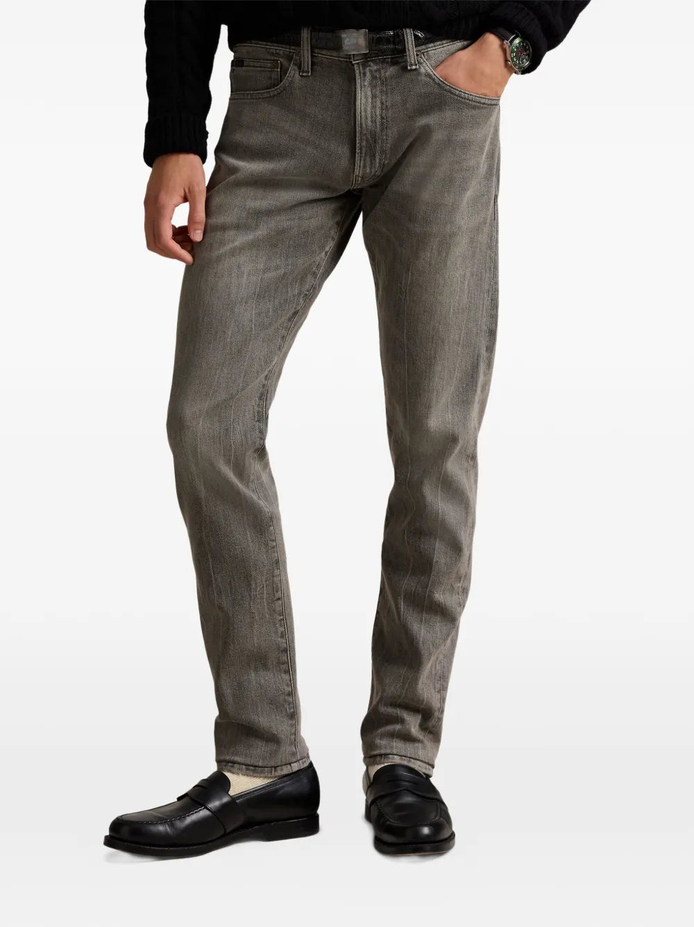 Polo Ralph Lauren Jeans met vijf zakken Grijs