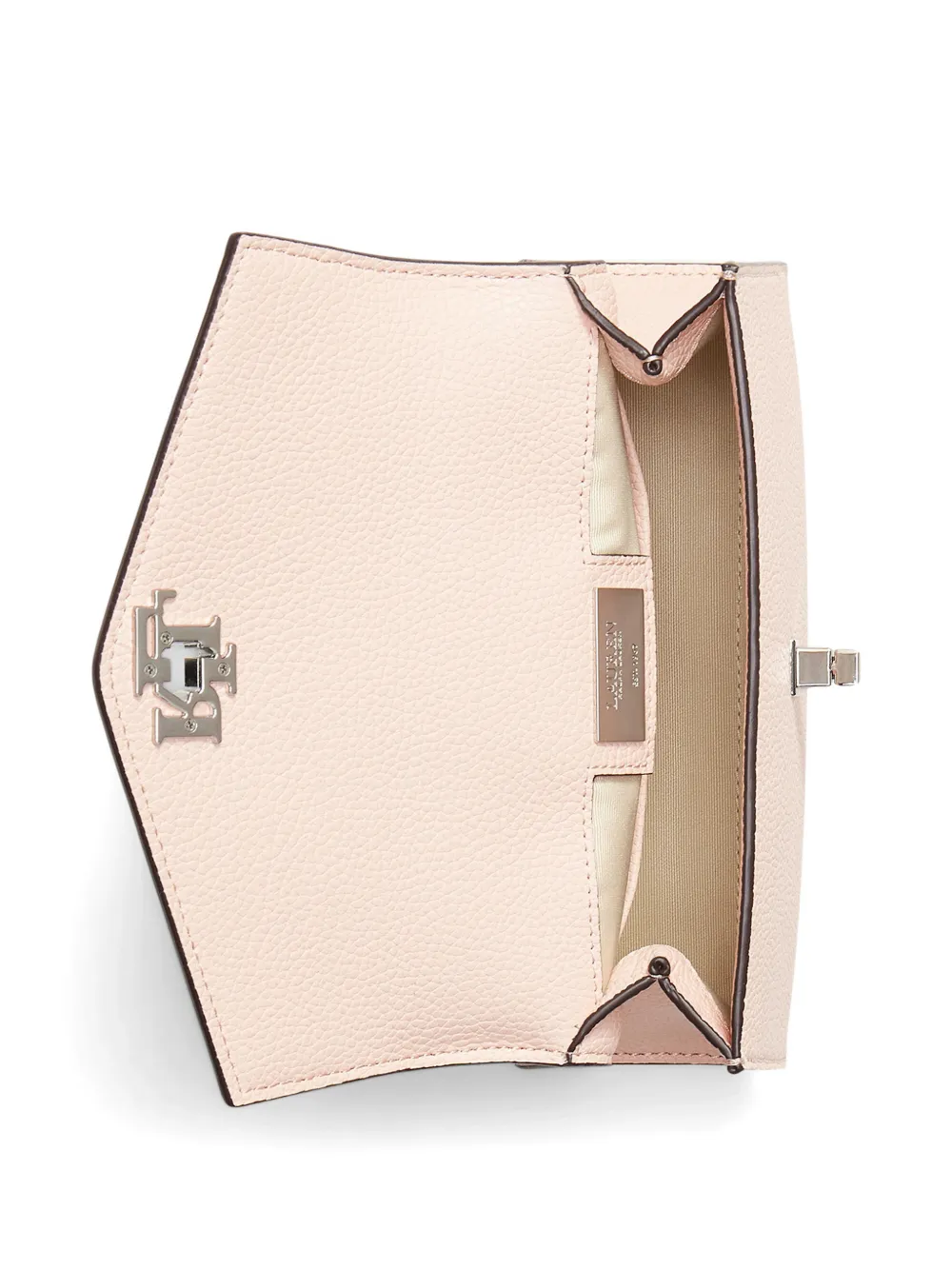 Lauren Ralph Lauren Farah shopper met handvat en logo Beige