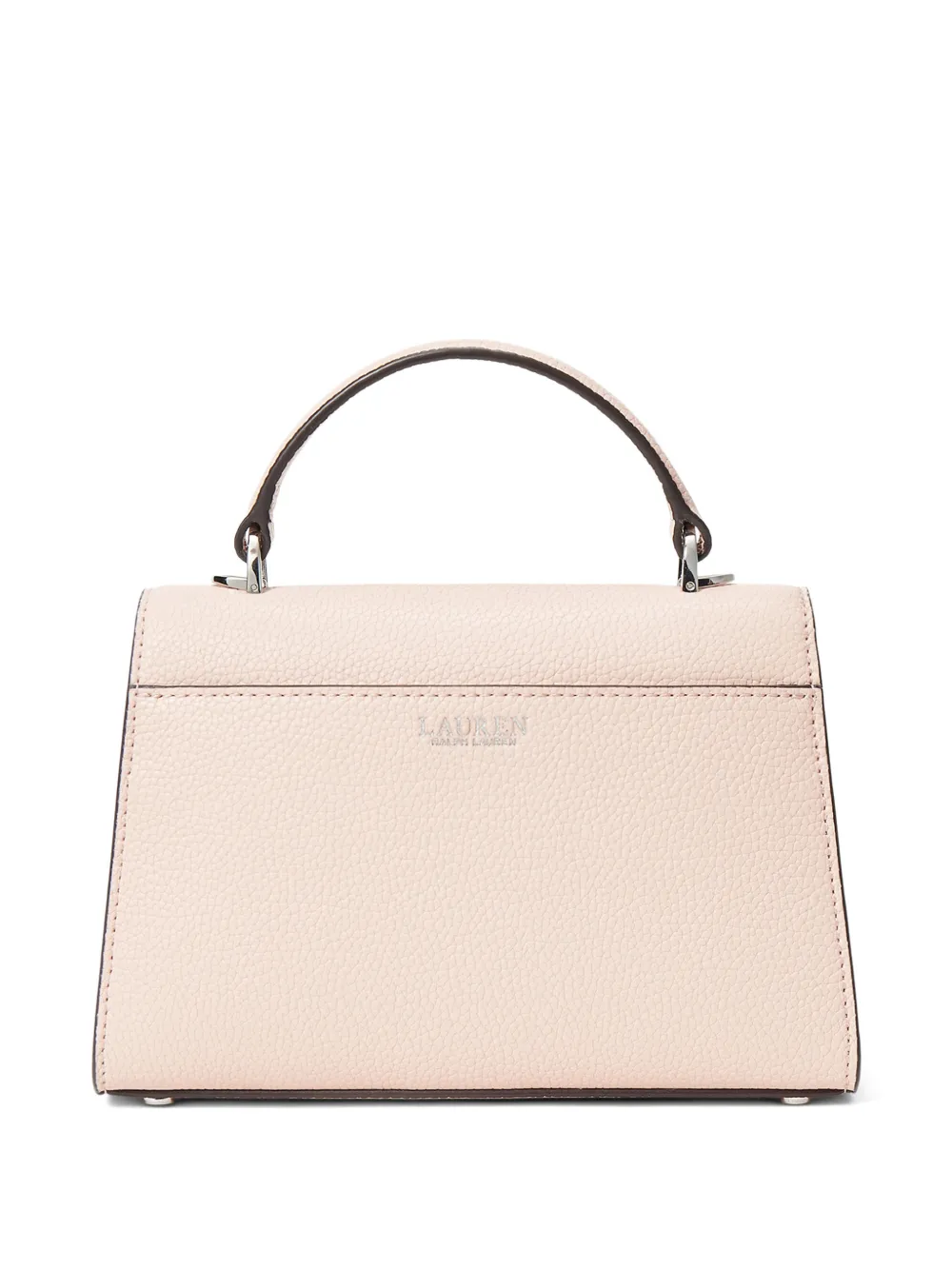 Lauren Ralph Lauren Farah shopper met handvat en logo Beige