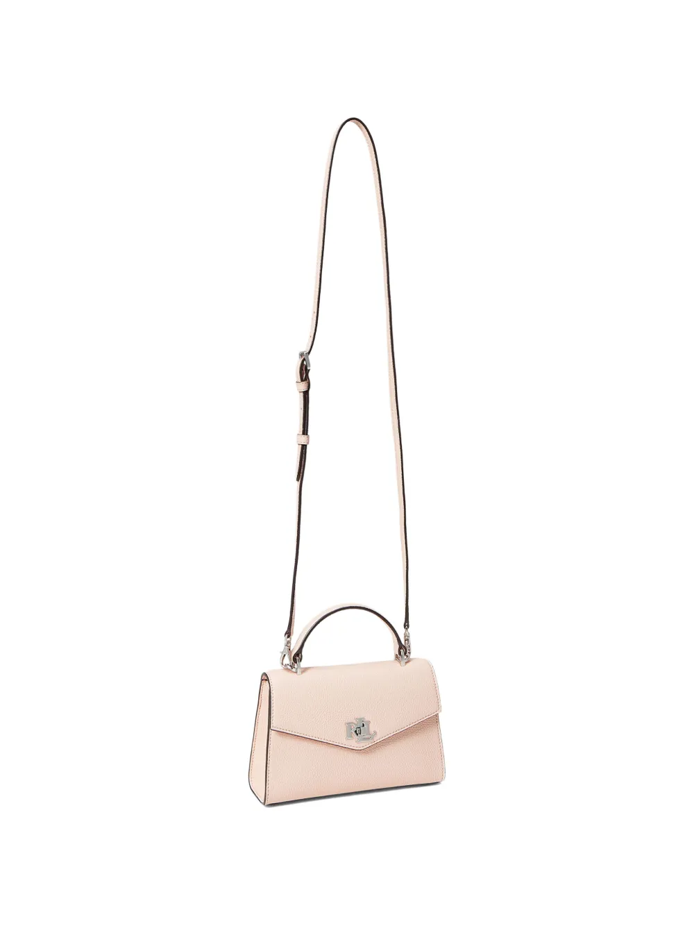 Lauren Ralph Lauren Farah shopper met handvat en logo Beige