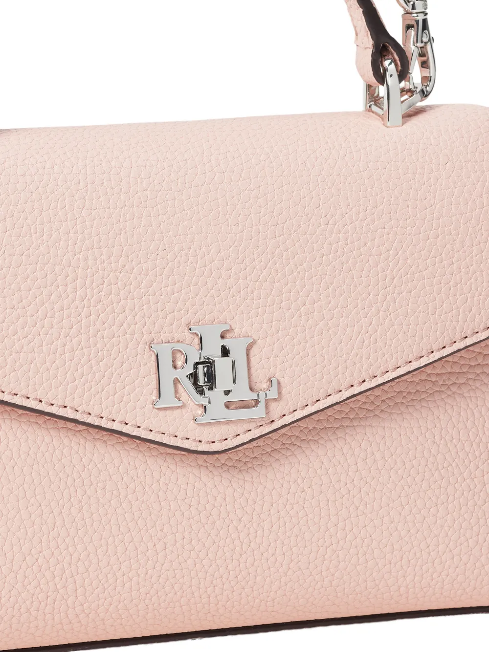 Lauren Ralph Lauren Farah shopper met handvat en logo Beige
