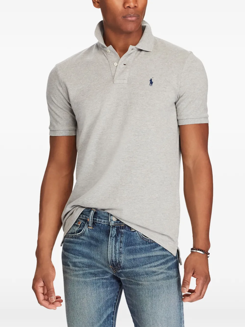 Polo Ralph Lauren Poloshirt met logo Grijs