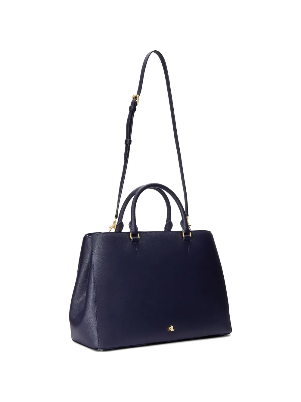 Lauren Ralph Lauren Borsa a tracolla Hanna grande in pelle - Blu