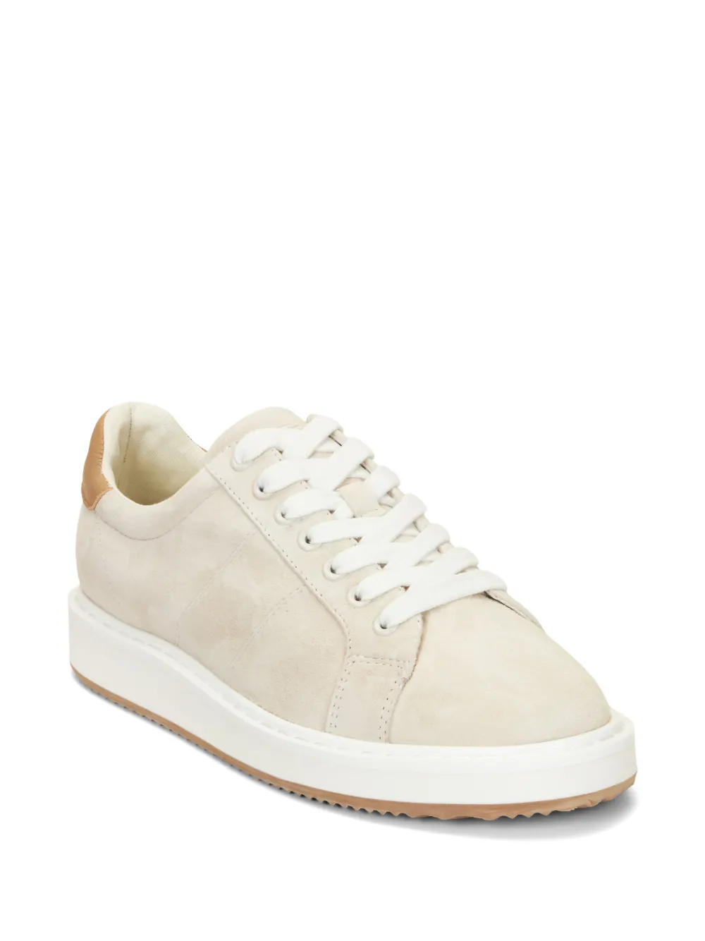Lauren Ralph Lauren Angeline IV sneakers met contrasterend vlak Beige