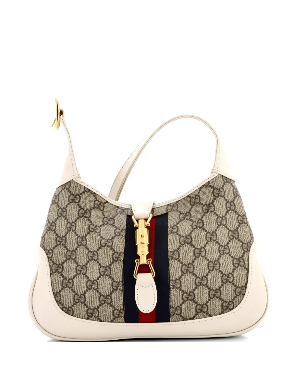 Gucci Pre-Owned Jackie 1961 GG Coated Canvas Small hobo bag - Marrone