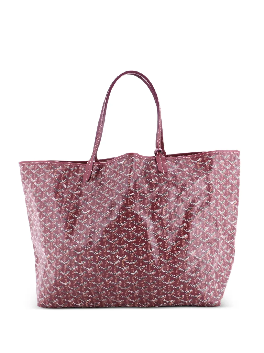 Goyard Pre-Owned Saint Louis Coated Canvas GM tote bag - Rosso