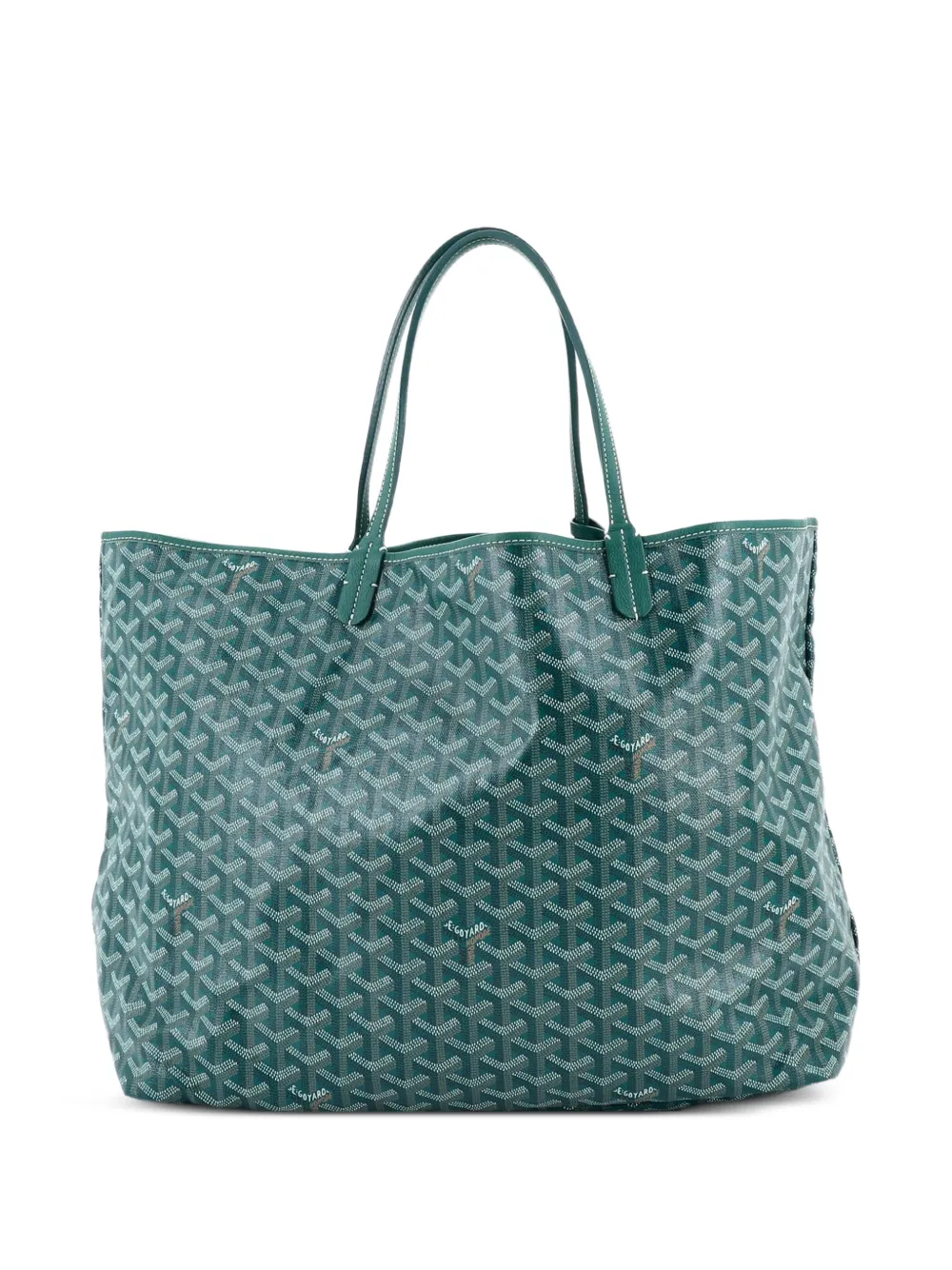 Goyard Pre-Owned Saint Louis Coated Canvas GM tote bag - Verde