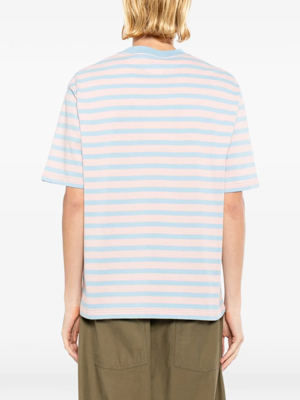 SPORT b. by agnès b. T-shirt met logoprint Blauw