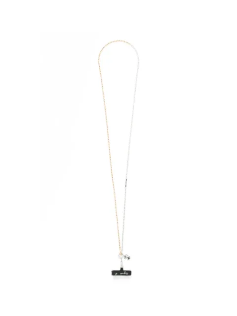 agnès b.  two-tone chain phone strap