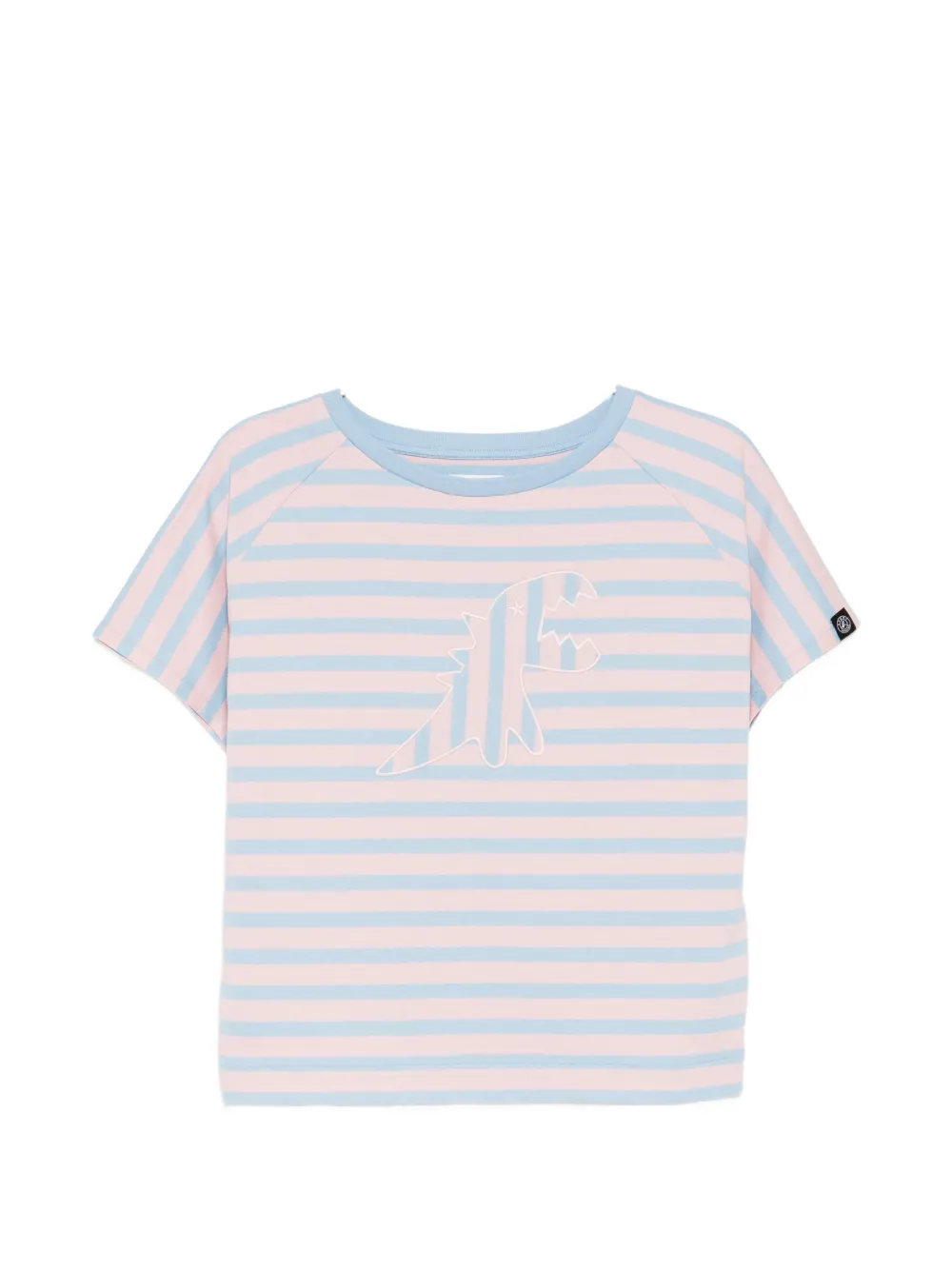 SPORT b. by agnès b. Dino applique T-shirt - Blu