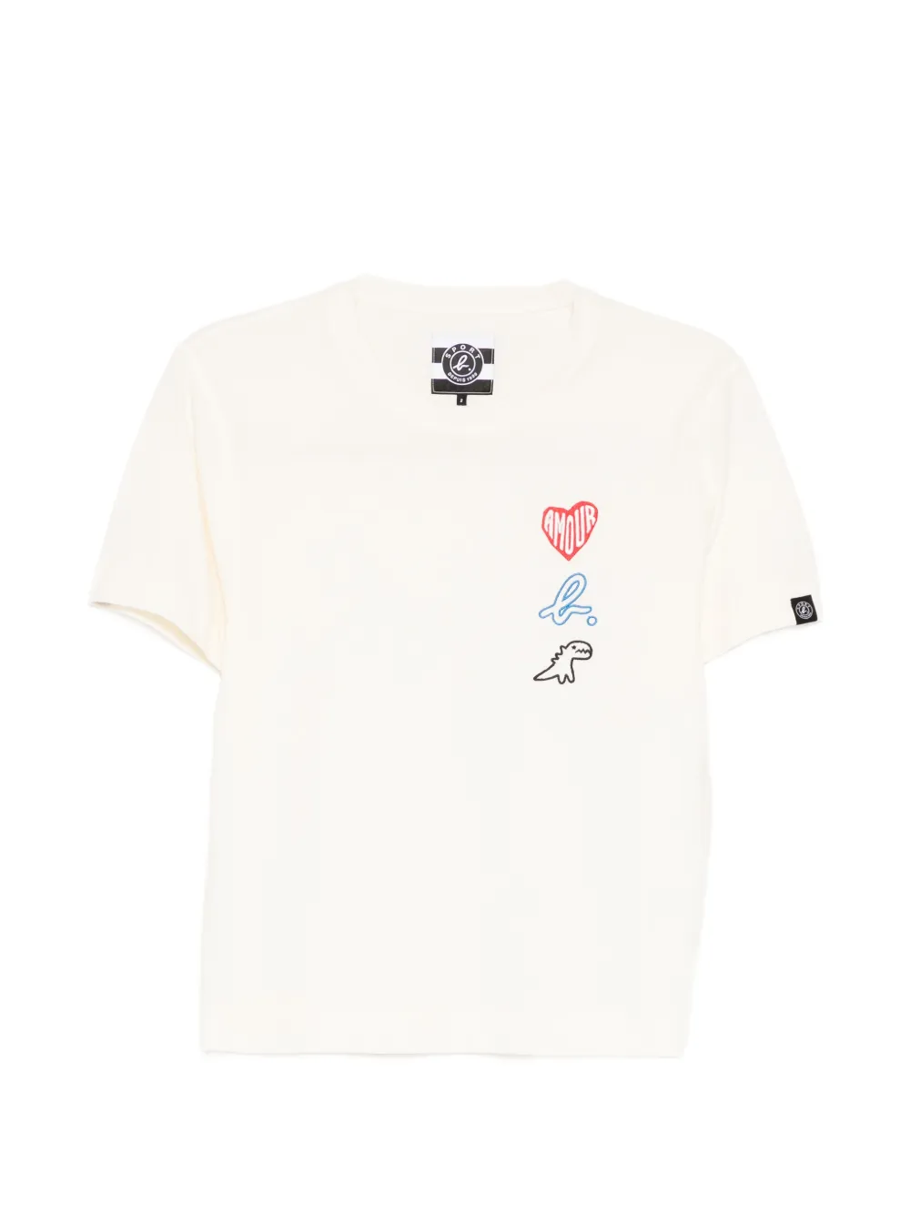 SPORT b. by agnès b. Amour Dino T-shirt - Toni neutri