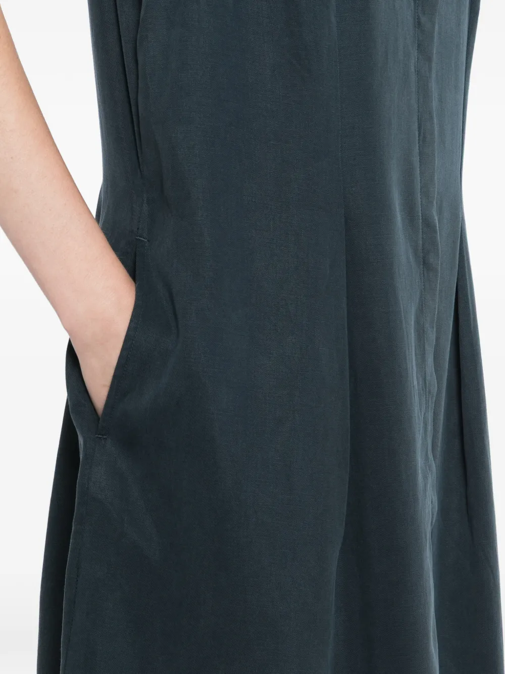 SPORT b. by agnès b. Mini-blousejurk met korte mouwen Blauw