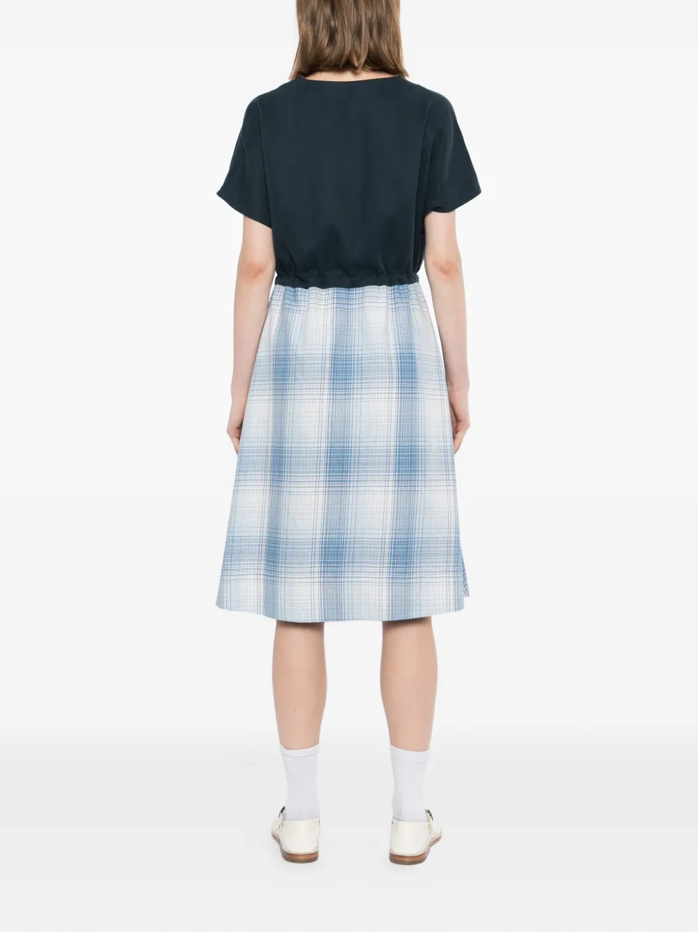 SPORT b. by agnès b. Midi-jurk met korte mouwen Blauw