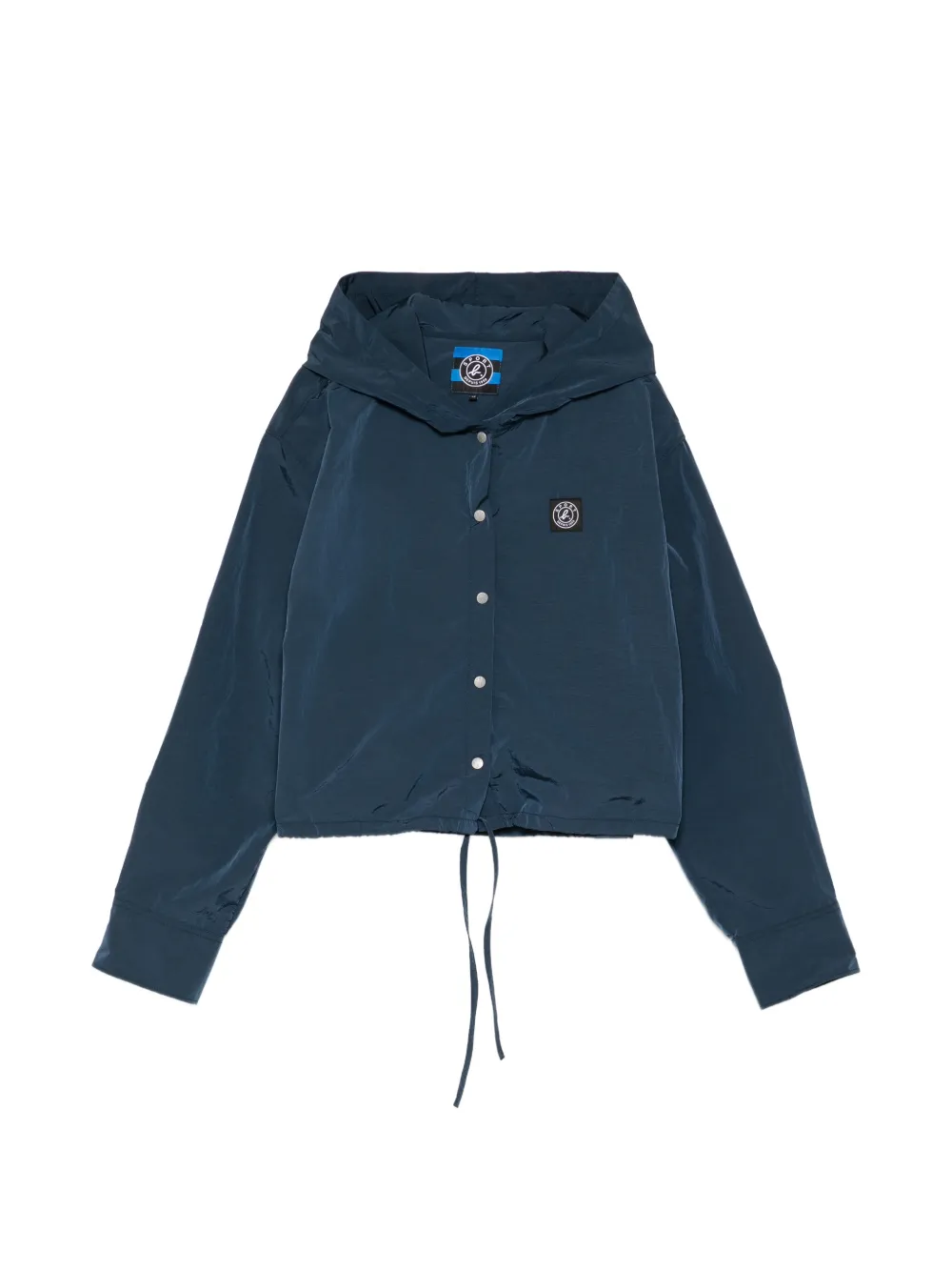 SPORT b. by agnès b. nylon hooded jacket - Blu