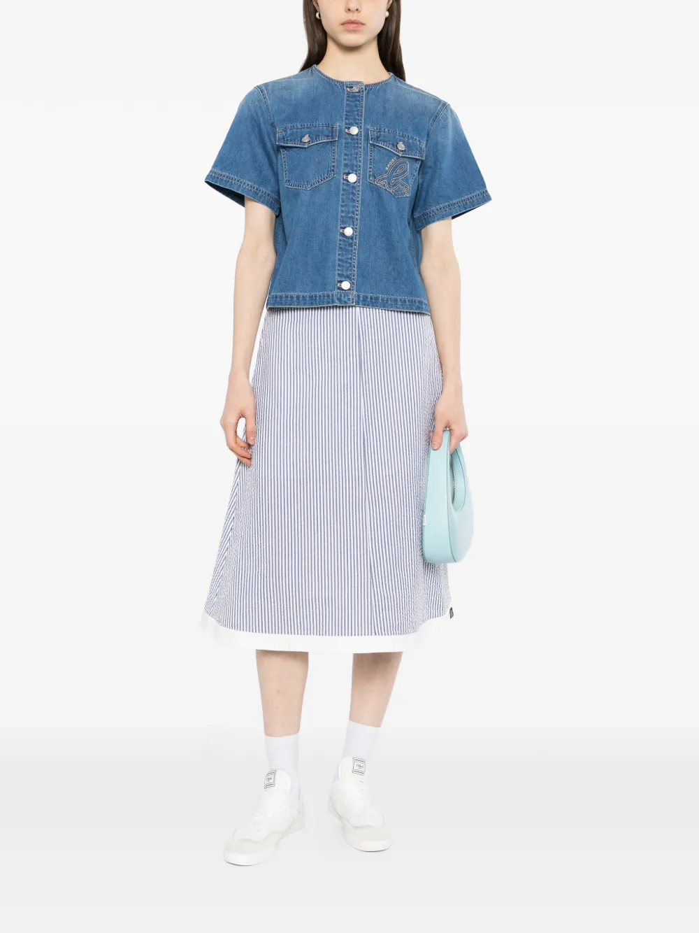  Sport B. By Agnès B. Denim Shirt - Blue 