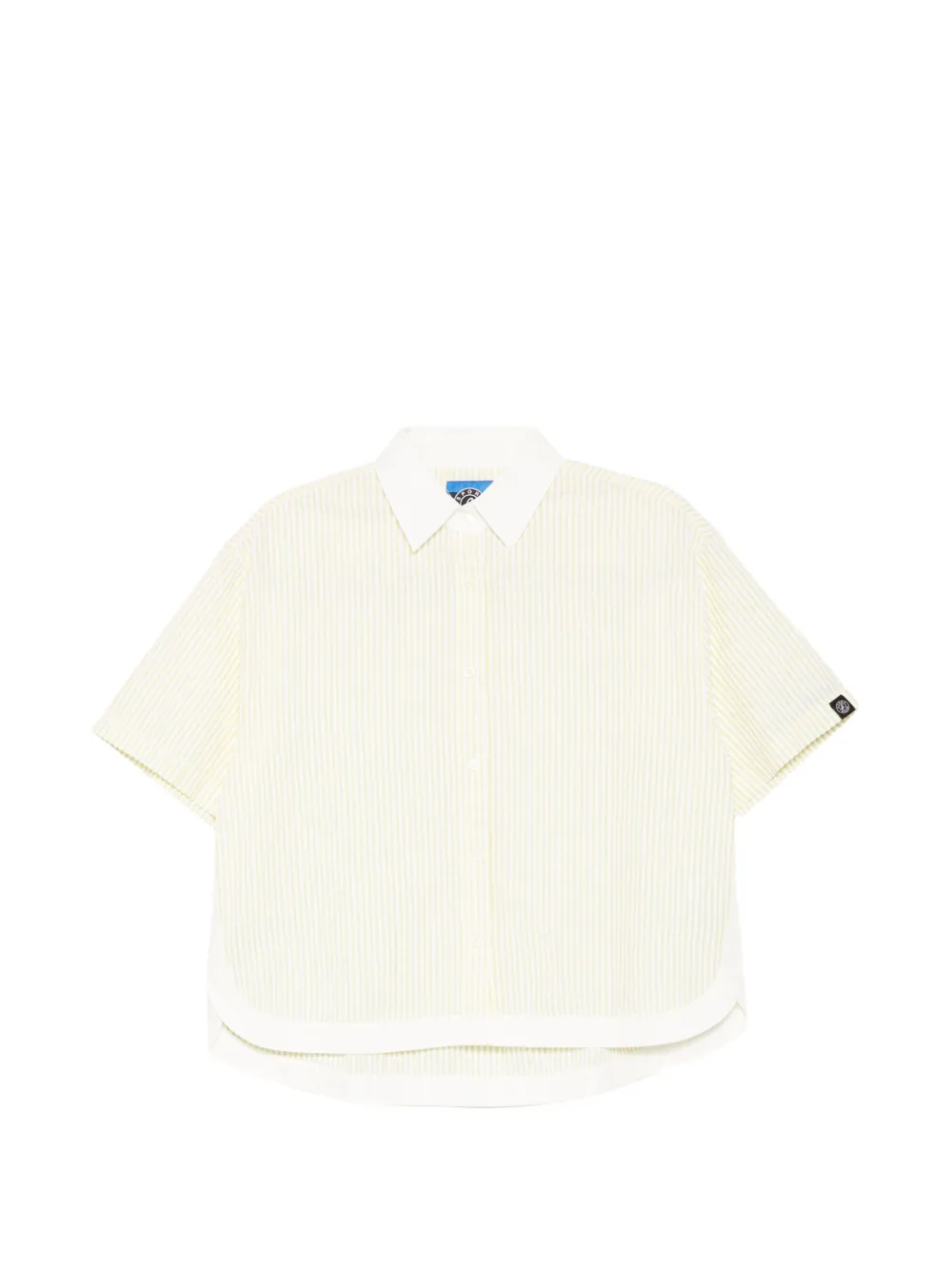 SPORT b. by agnès b. SEERSUCKER STRIPE SHIRT - Gelb