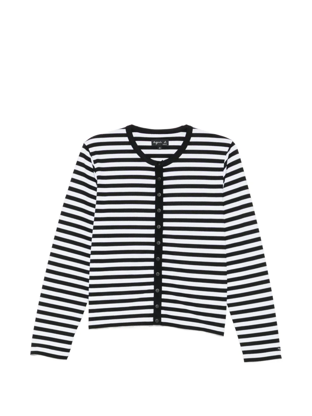 agnès b. Astro cardigan - Black