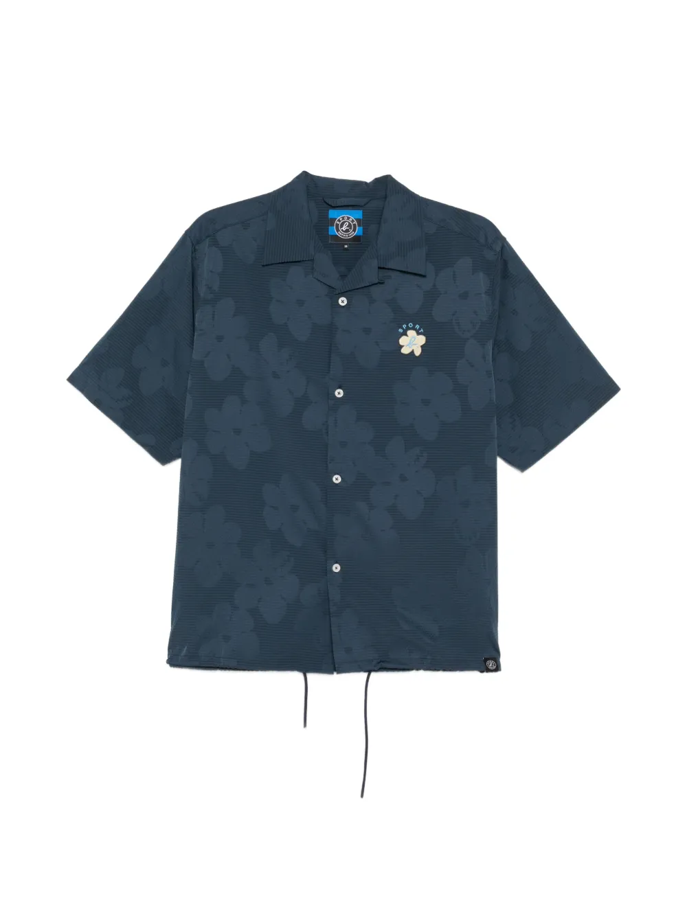 SPORT b. by agnès b. Aop shirt - Blu