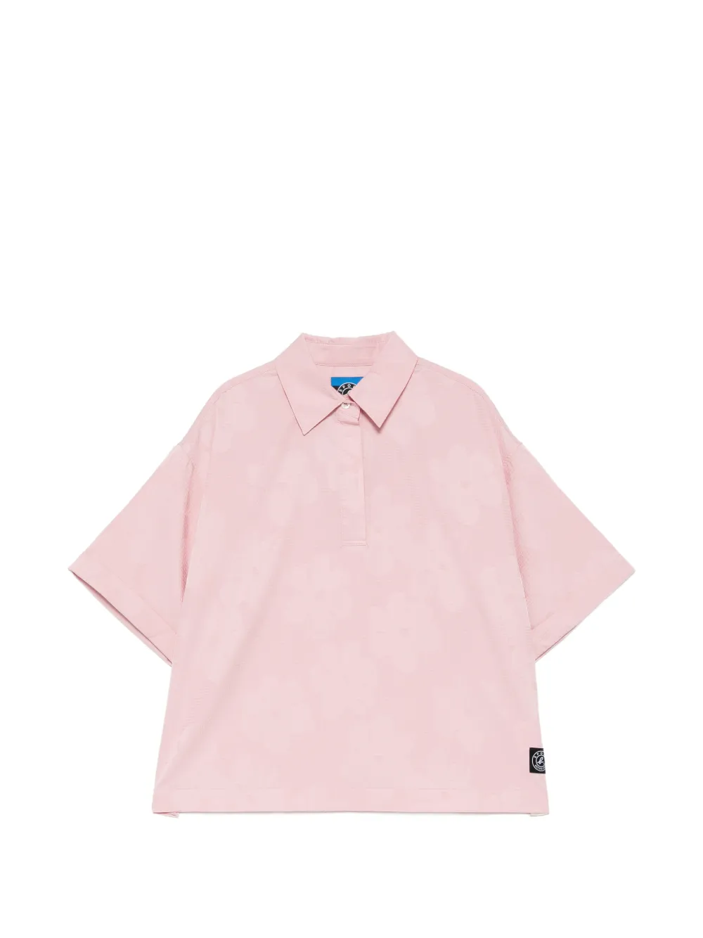 SPORT b. by agnès b. Seersucker polo shirt - Rosa