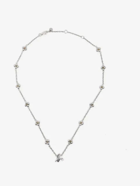 agnès b.  Double Bloom necklace