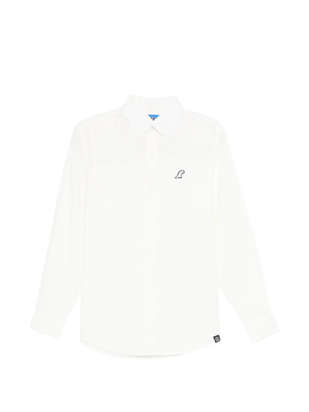 SPORT b. by agnès b. dino-embroidered shirt - Weiß