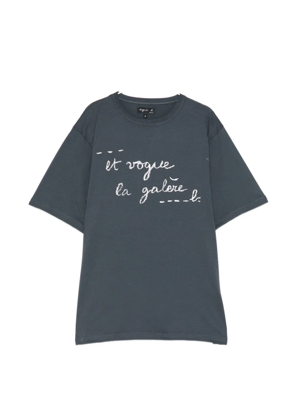 Agnès B. Cool T-shirt In Gray