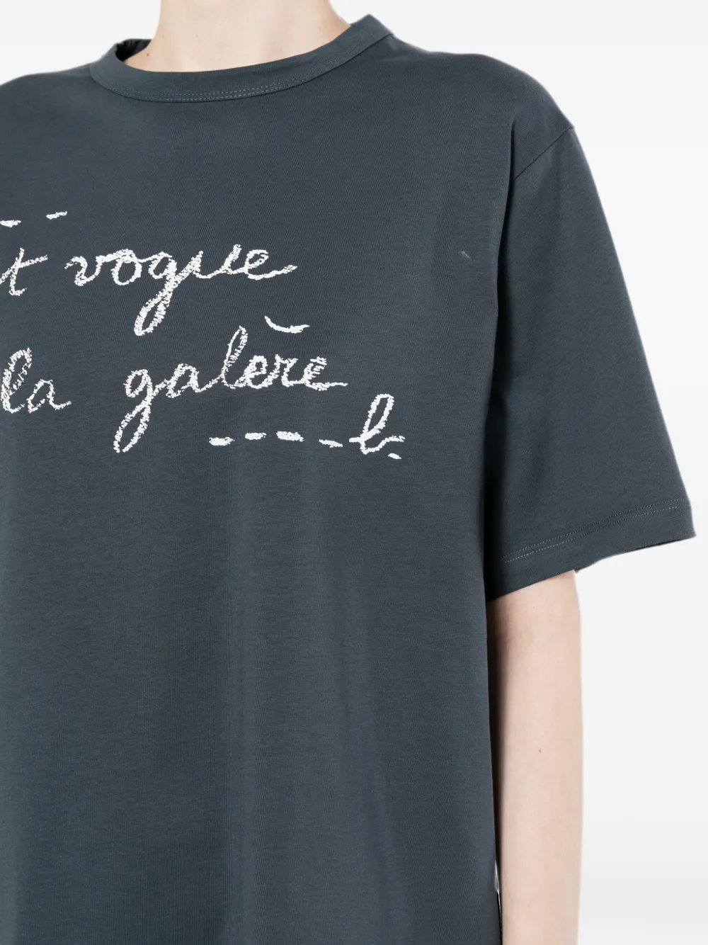 Agnès B. Cool T-shirt In Gray