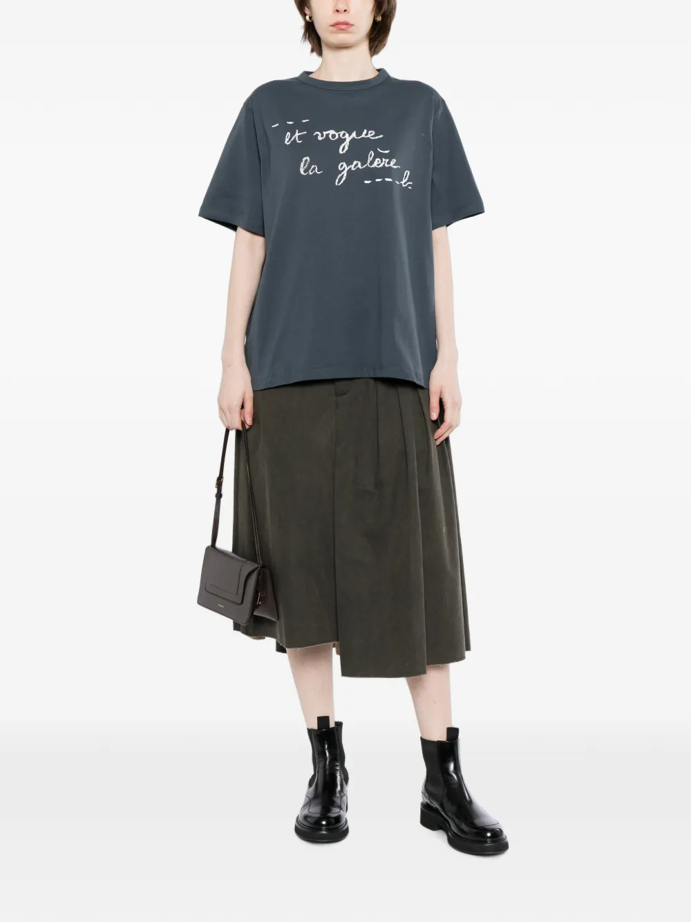 Agnès B. Cool T-shirt In Gray