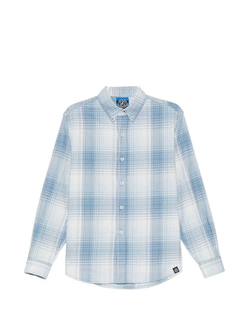 SPORT b. by agnès b. check-pattern shirt - Blu