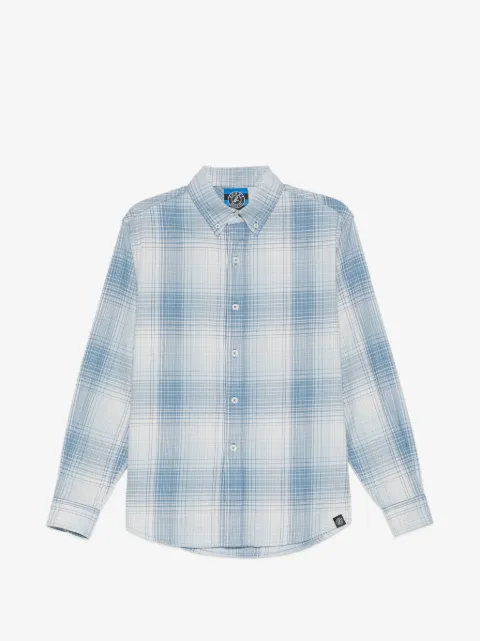 SPORT b. by agnès b. camisa con cuadros estampados