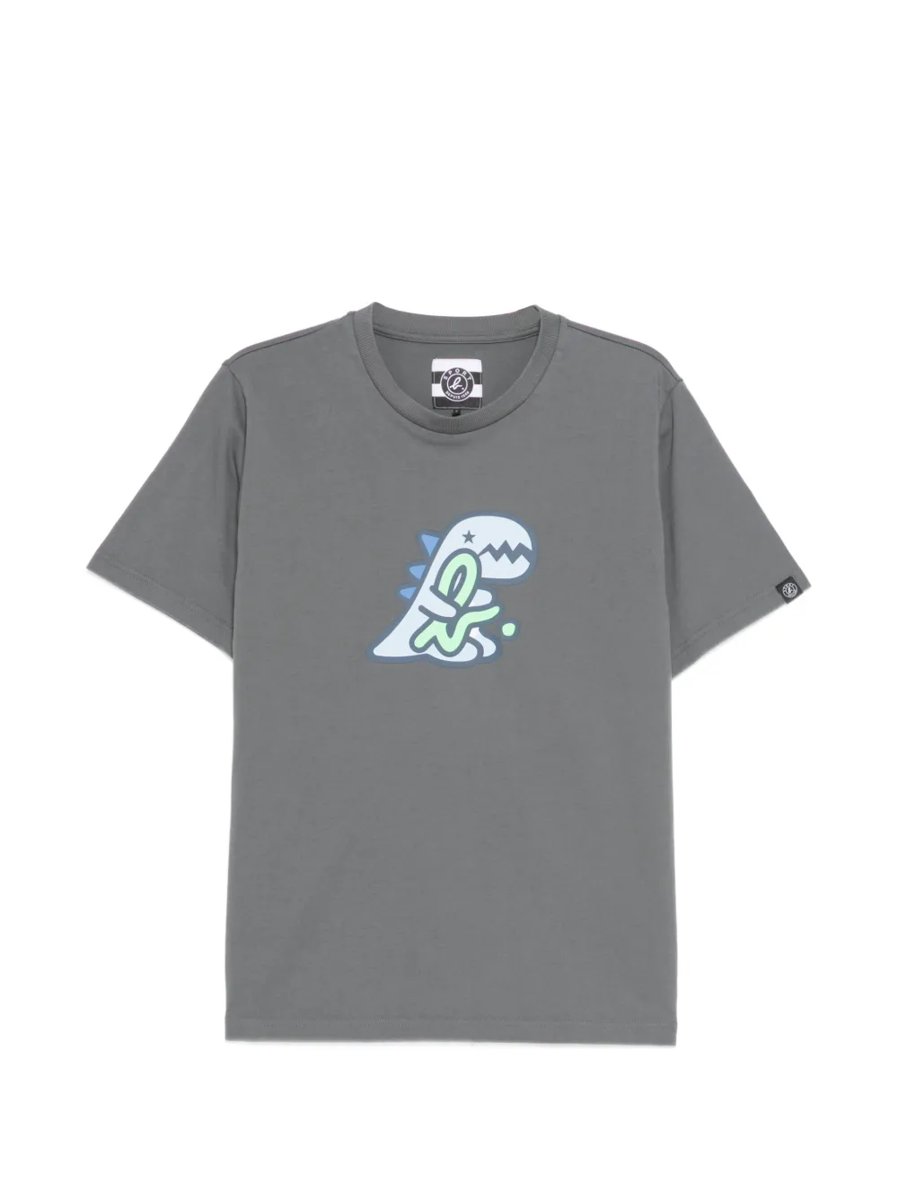 SPORT b. by agnès b. HUGGING DINO T-shirt - Grigio