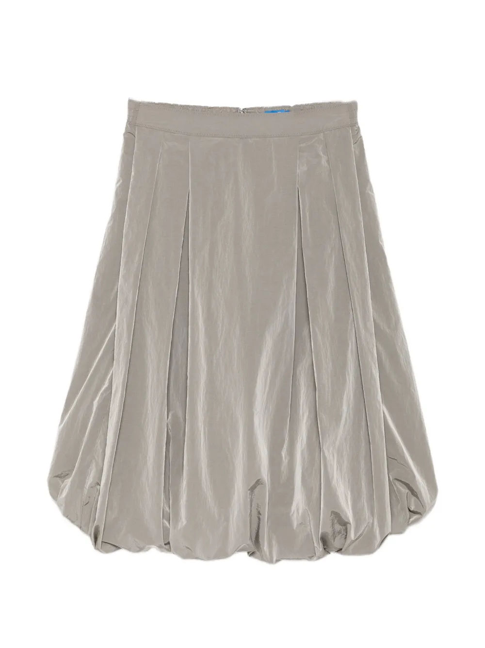 SPORT b. by agnès b. brown nylon bubble skirt - Marrone
