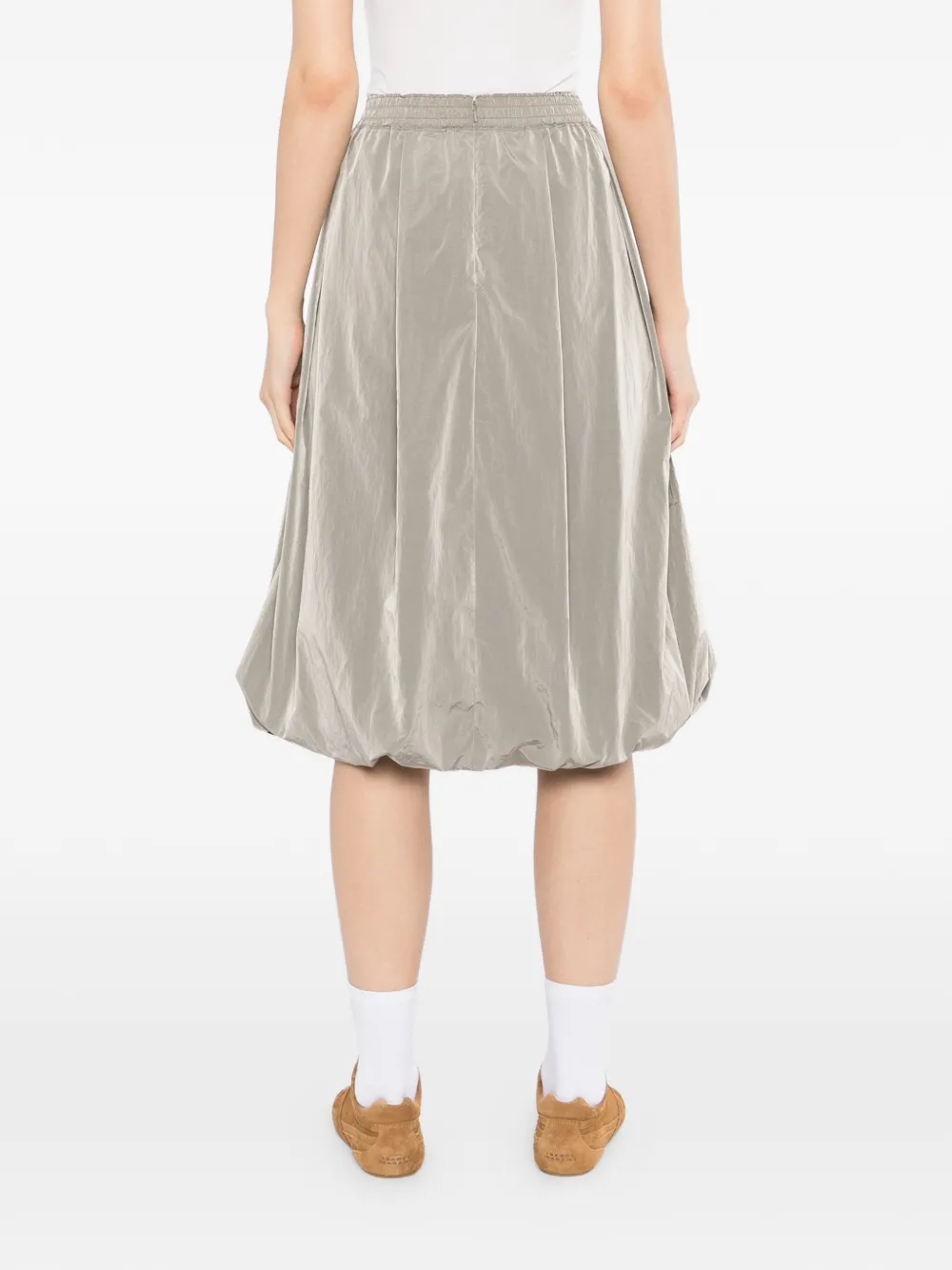 SPORT b. by agnès b. Nylon rok Bruin