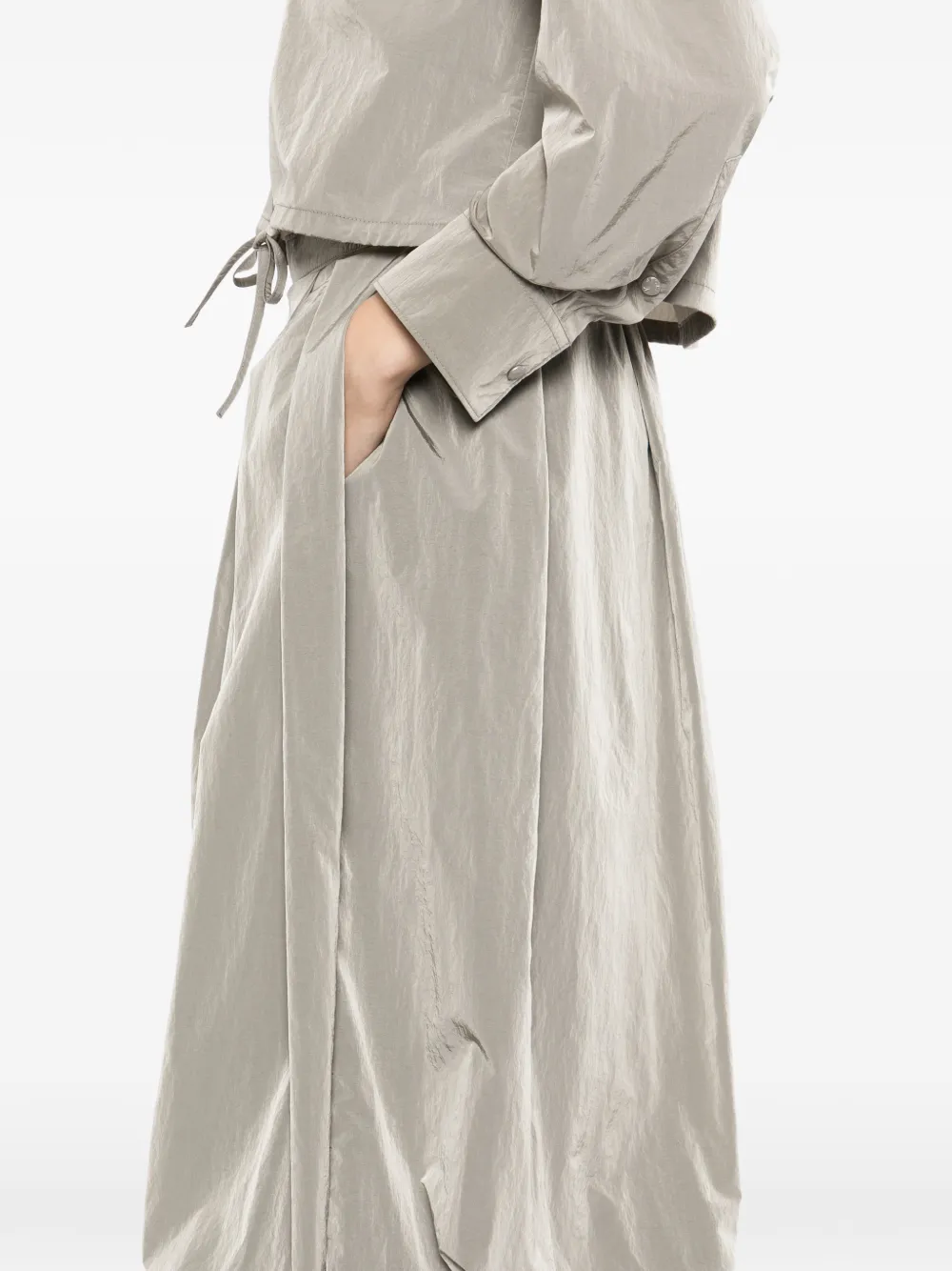 SPORT b. by agnès b. Nylon rok Bruin