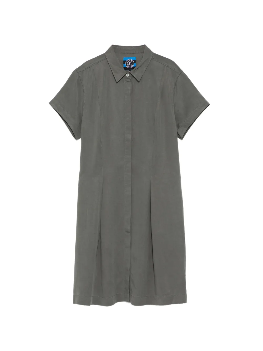 SPORT b. by agnès b. TENCEL SHIRT DRESS - Verde