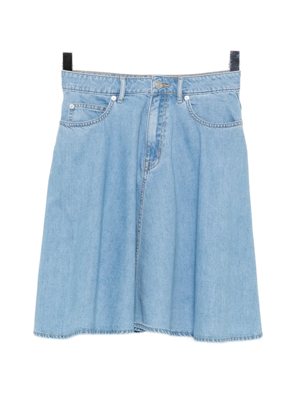 SPORT b. by agnès b. A-line denim skirt - Blu