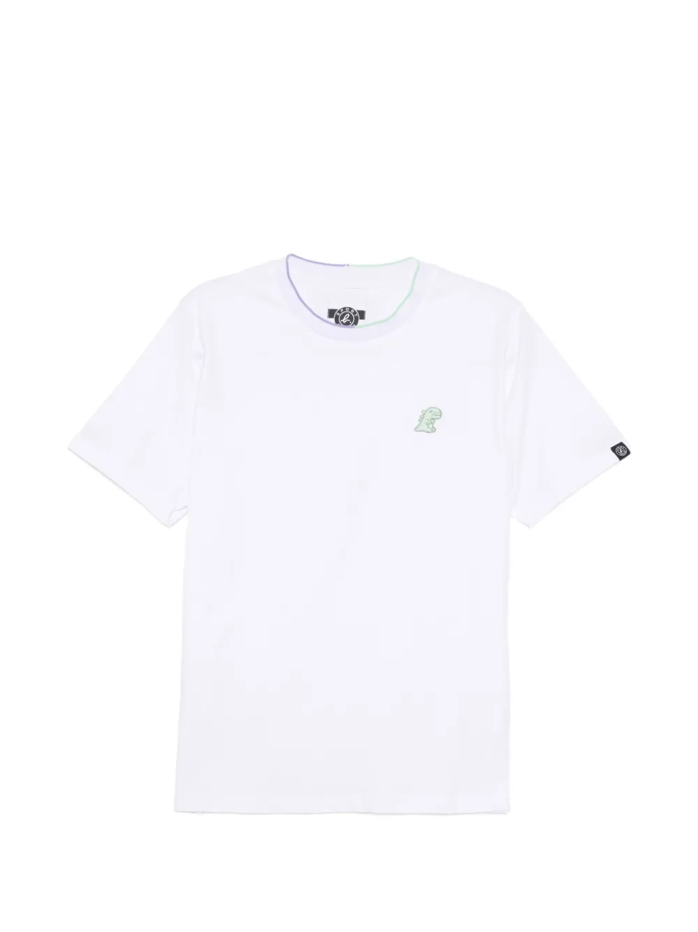 SPORT b. by agnès b. tipping T-shirt - Bianco