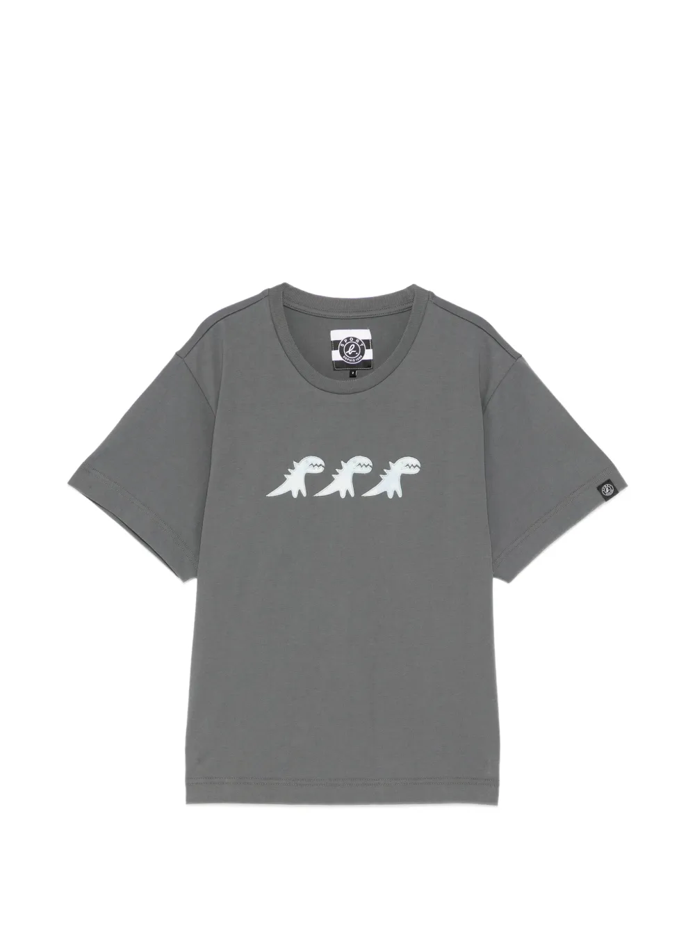 SPORT b. by agnès b. DINO APPLIQUE t-shirt - Grigio