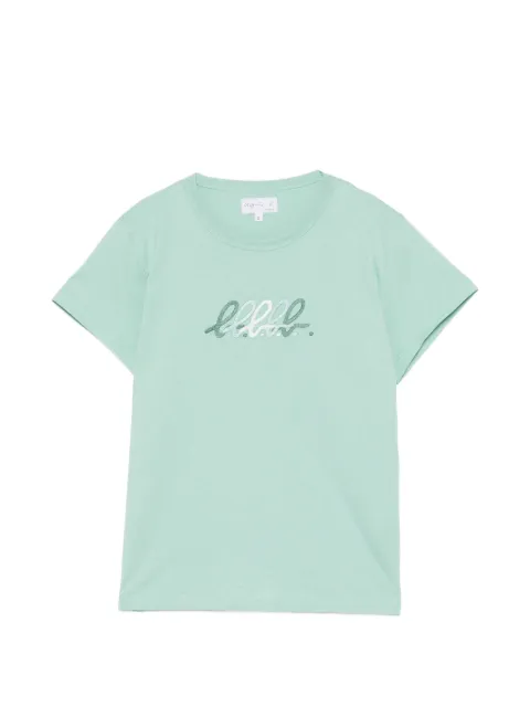 agnès b. logo-print T-shirt