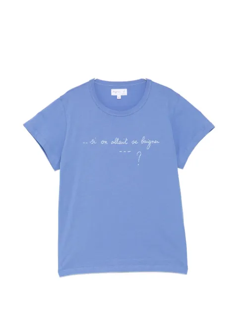 agnès b.  BRANDO COTTON T-SHIRT