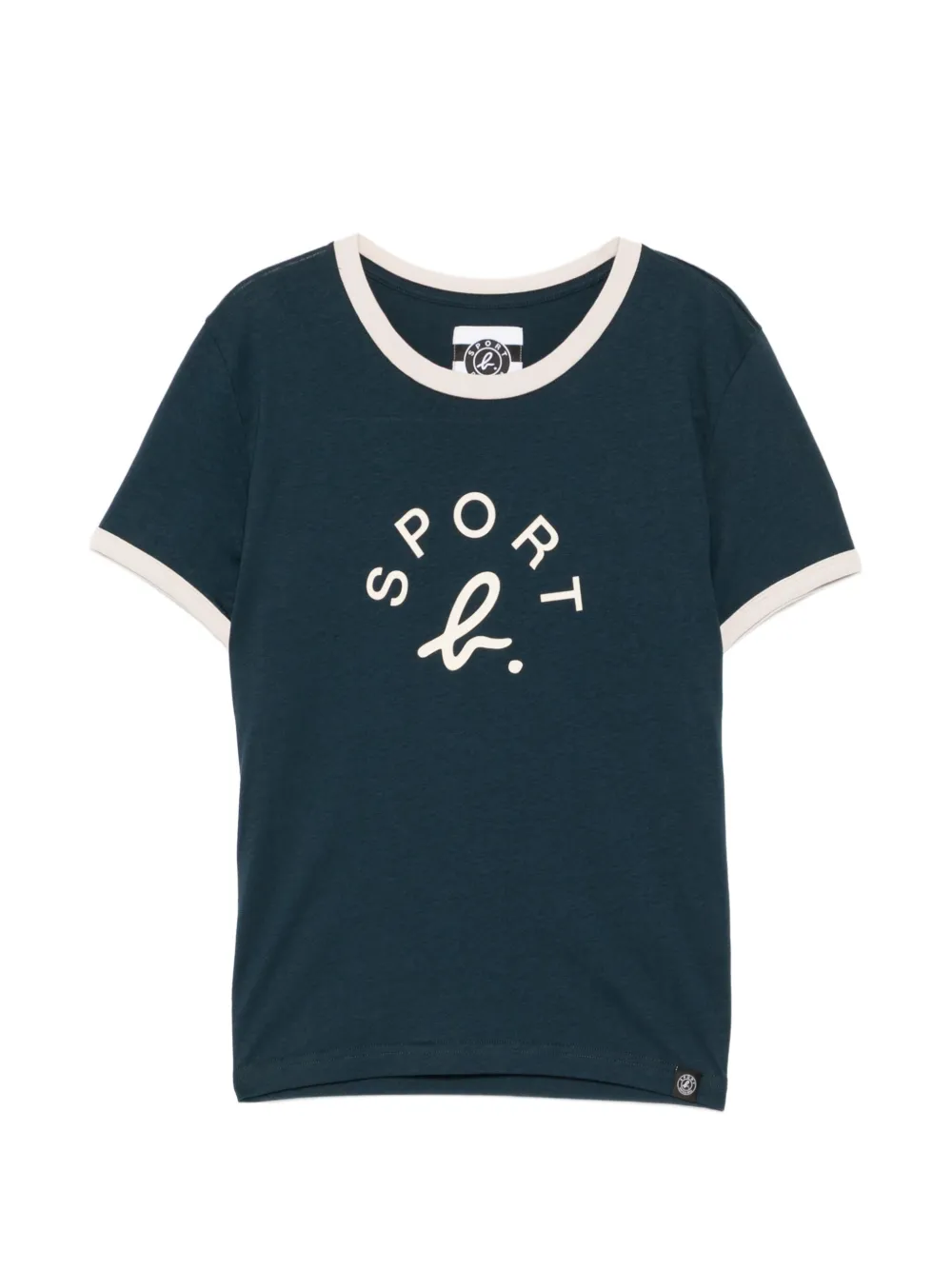 SPORT b. by agnès b. logo T-shirt - Blu