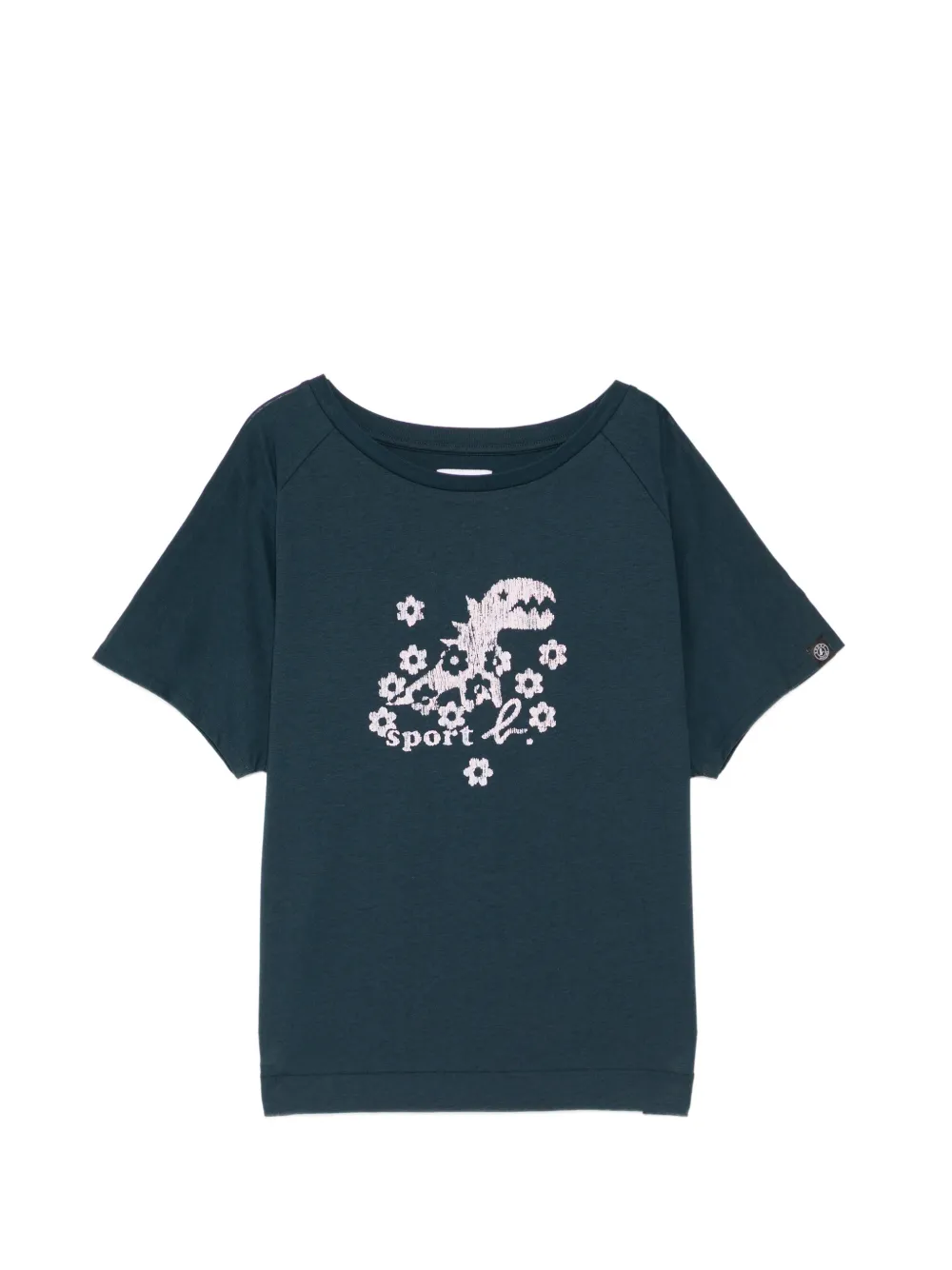SPORT b. by agnès b. TEXTURE DINO T-shirt - Blu