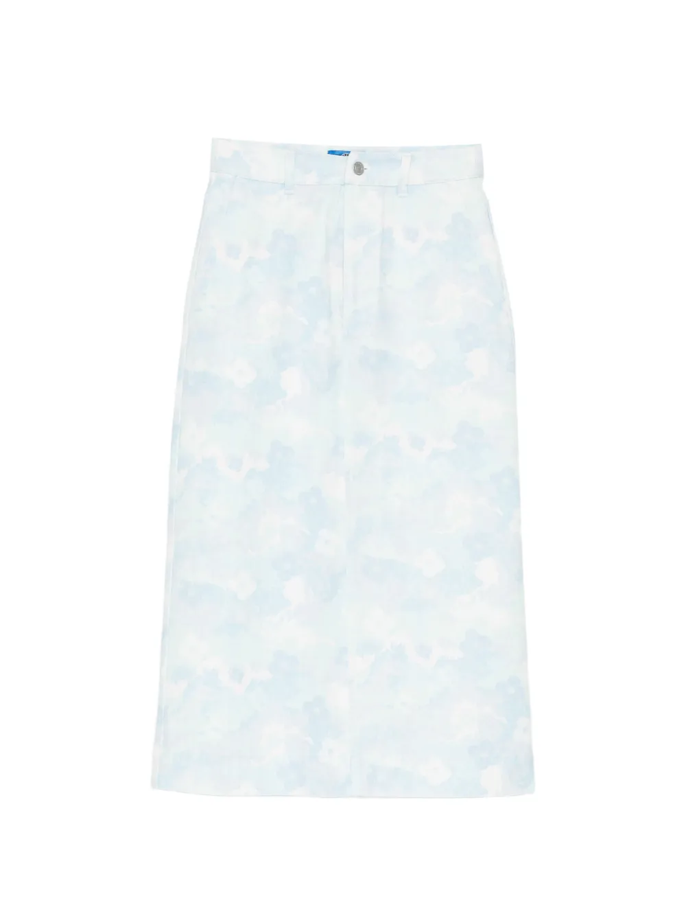 SPORT b. by agnès b. floral midi skirt - Blau