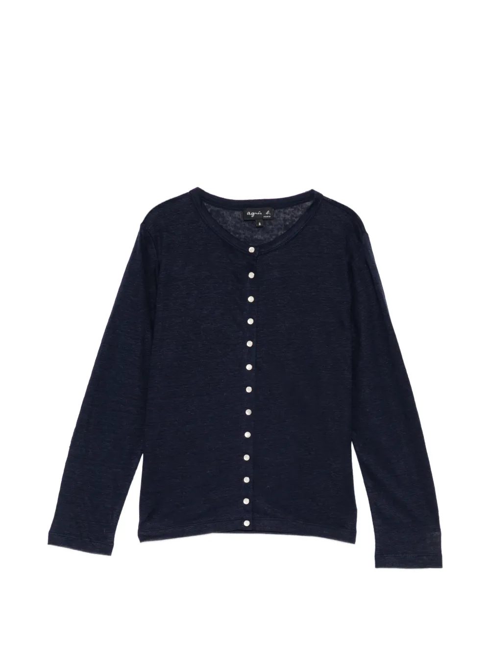 agnès b. Le Petit cardigan - Blue